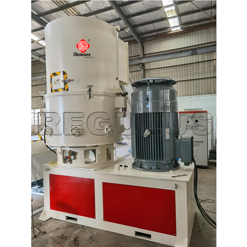 How to delivery plastic agglomerator granulator plastic recycling machine?
