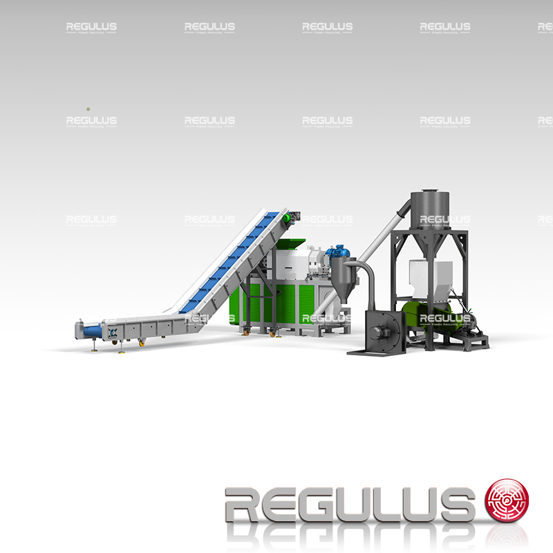 LDPE Film Foil Plastic Squeezer Dryer Densifying Recycling Machine