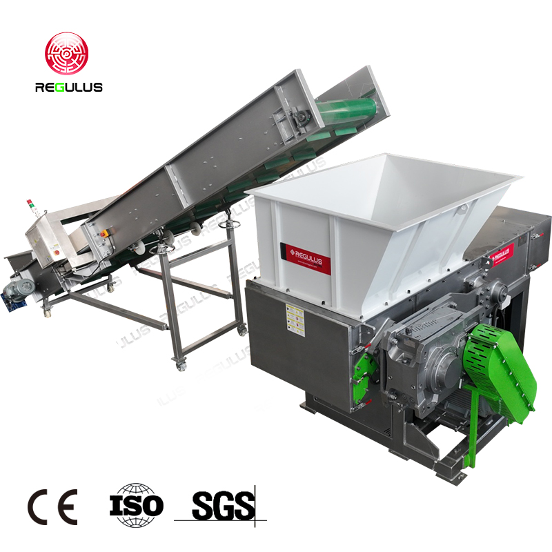 Shredding in one step, doubling your line efficiency