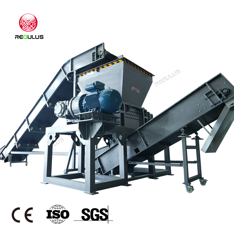 Struggling with bulky plastic waste? A dual-shaft shredder offers the perfect solution!