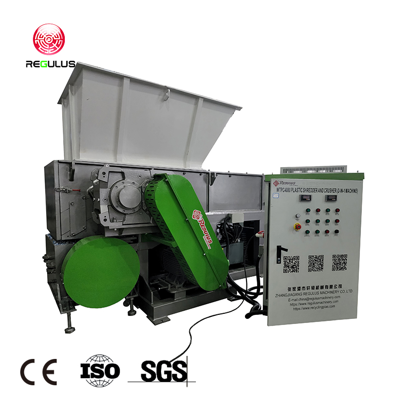 Solving Plastic Recycling Challenges with Shredder & Crusher Two-in-One Machine