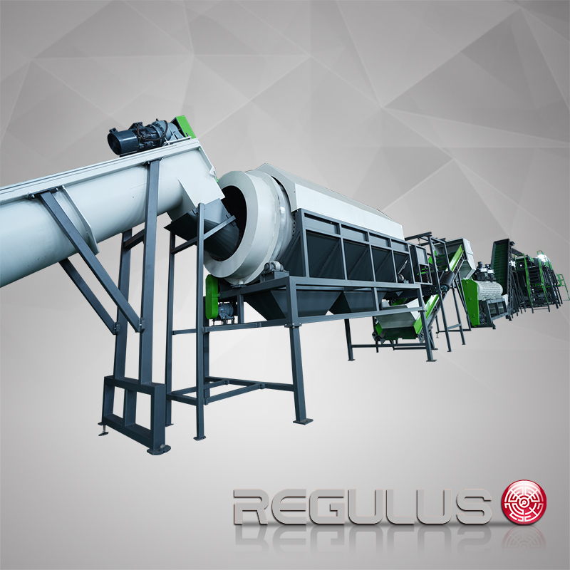 Complete Plastic PET Washing and Recycling Line